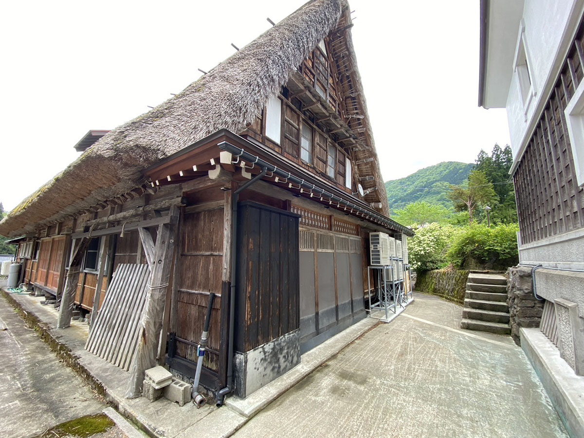 世界遺産 相倉合掌集落 合掌造り家屋／修繕工事（南砺市）